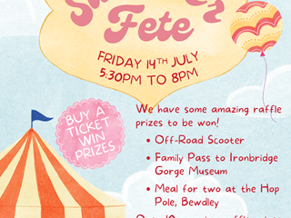 New date for Fete on Friday 21st July